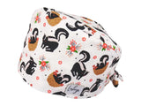 Bandana OP-Haube Stinktierchen - Bunte OP-Mütze für die Zahnarztpraxis