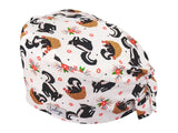 Bandana OP-Haube Stinktierchen - Bunte OP-Mütze für die Zahnarztpraxis