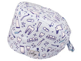 Bandana OP-Haube Zahngesundheit - Bunte OP-Mütze für die Zahnarztpraxis