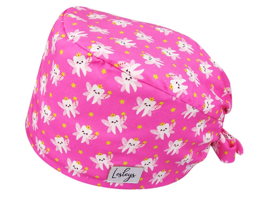 Bandana OP-Haube Zahn Prinzessin - Bunte OP-Mütze für die Zahnarztpraxis