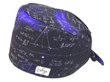 Bandana OP-Haube Weltraumwissenschaft - Bunte OP-Mütze für die Zahnarztpraxis
