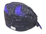 Bandana OP-Haube Weltraumwissenschaft - Bunte OP-Mütze für die Zahnarztpraxis