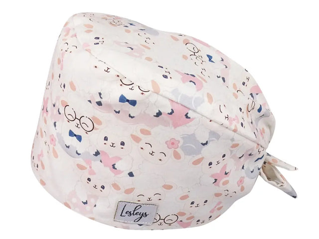 Bandana OP-Haube Happy Sheeps - Bunte OP-Mütze für die Zahnarztpraxis