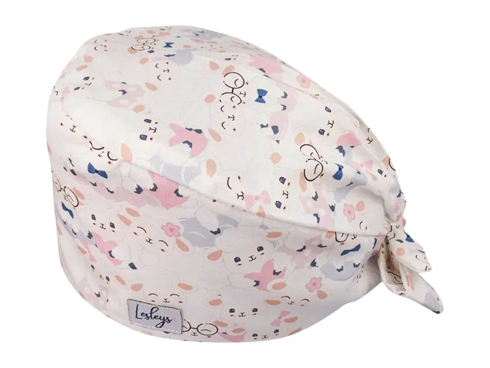 Bandana OP-Haube Happy Sheeps - Bunte OP-Mütze für die Zahnarztpraxis