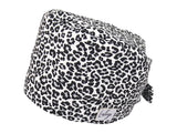 Bandana OP-Haube Schneeleo - Bunte OP-Mütze für die Zahnarztpraxis