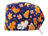 Komfort OP-Haube Lebkuchen - OP-Haube lange Haare