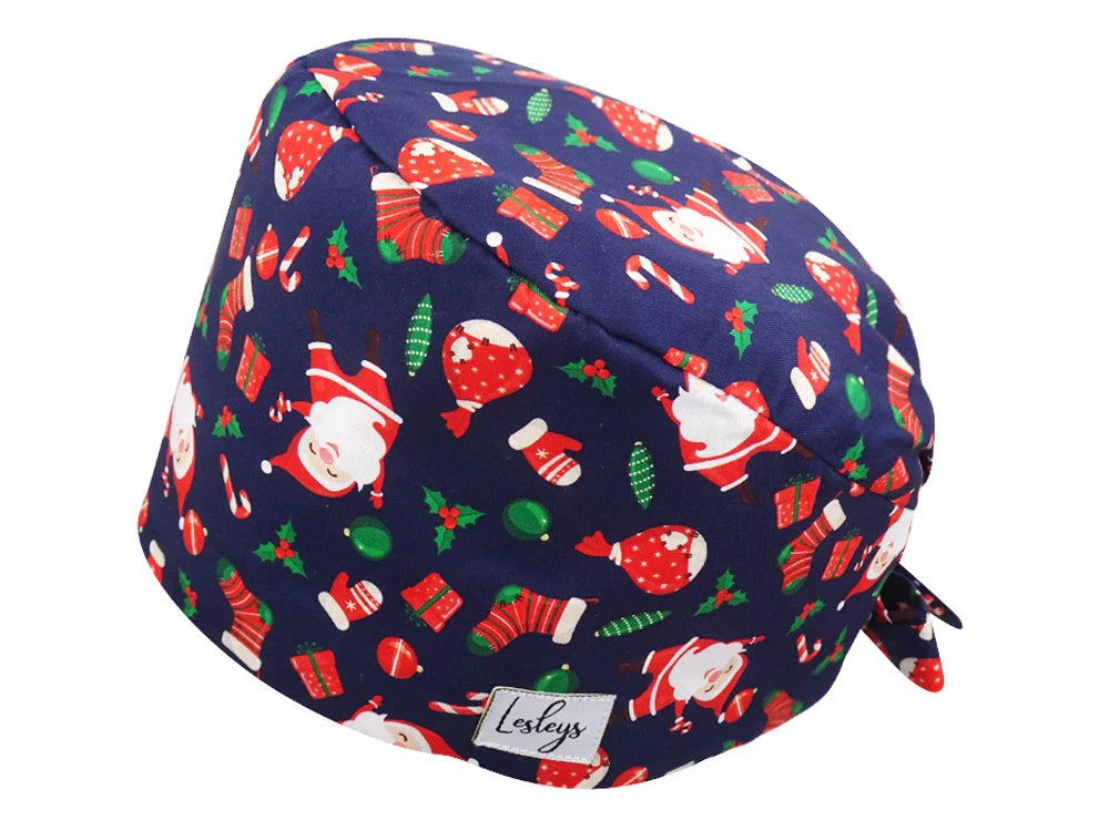 Bandana OP-Haube Bescherung - OP-Haube aus Baumwolle