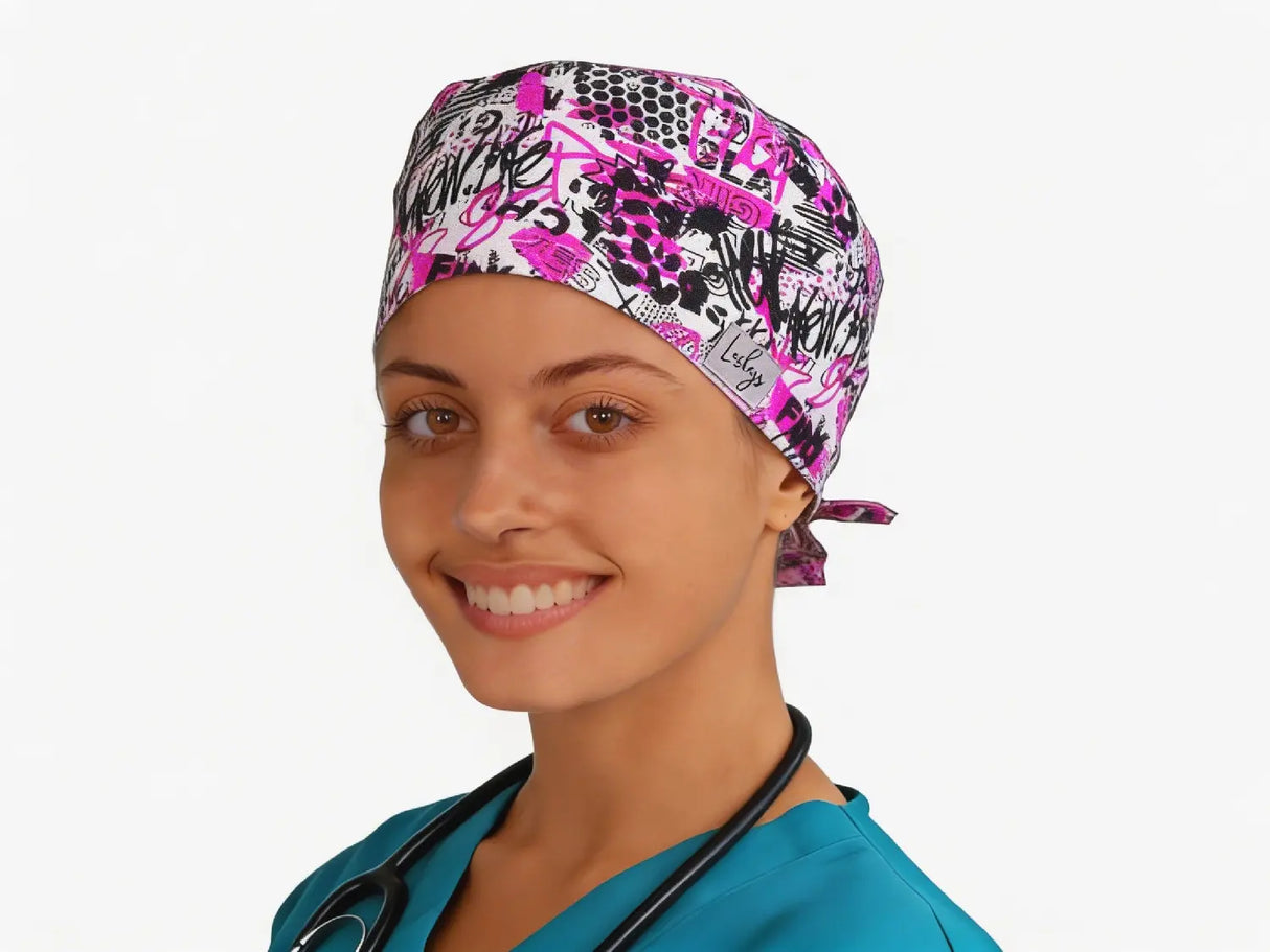 OP Haube Pink Glamour - Bandana