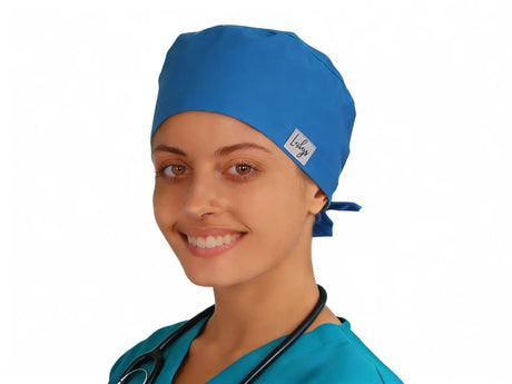 OP Haube Lazurblau - Bandana