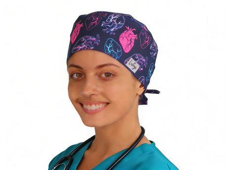 OP Haube Neon Herzen - Bandana