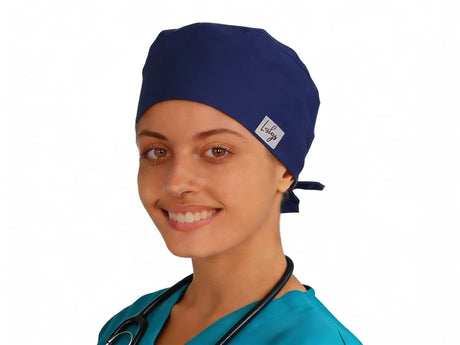 OP Haube Kobaltblau - Bandana