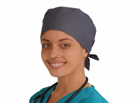 OP Haube Anthrazitgrau - Bandana