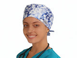 OP Haube Indigo Blume - Bandana