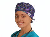 OP Haube Pfauen Paisley - Bandana