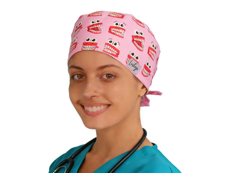 OP Haube Klapperzähne - Bandana