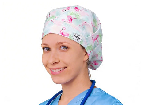 OP Haube Flamingo Sommer - Barett