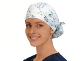 OP Haube Eukalyptus - Ponytail