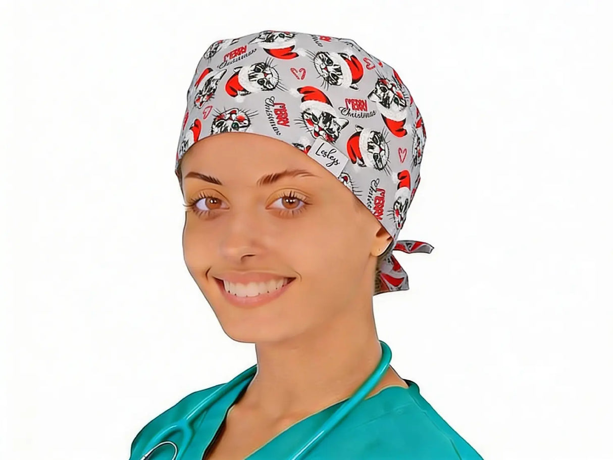 OP Haube Christmas Cats - Bandana