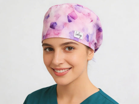 OP Haube Pinkes Aquarell - Komfort