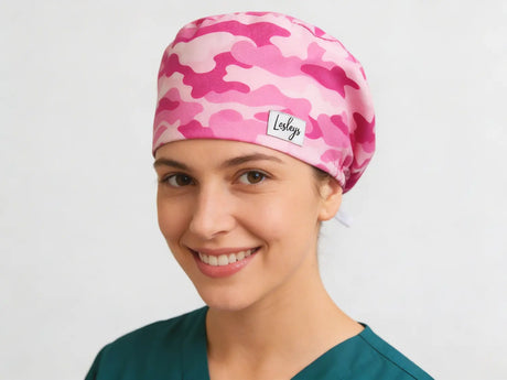 OP-Haube Pink Camo - Komfort