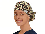 OP Haube Leopard - Ponytail