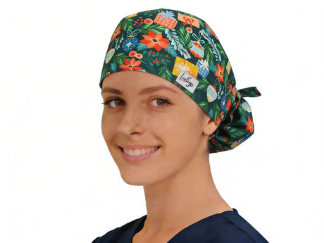 OP Haube Adventskranz - Ponytail