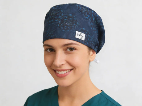 OP Haube Dunkle Blume - Komfort