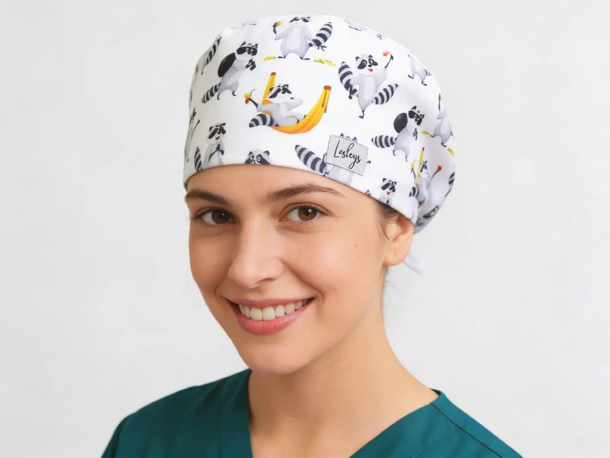 OP Haube Waschbären - Komfort