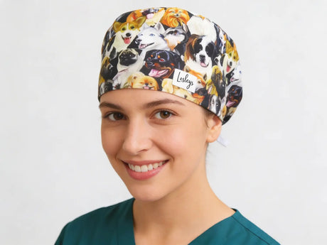 OP Haube Aquarell Hunde - Komfort