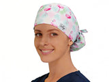 OP Haube Flamingo Sommer - Ponytail