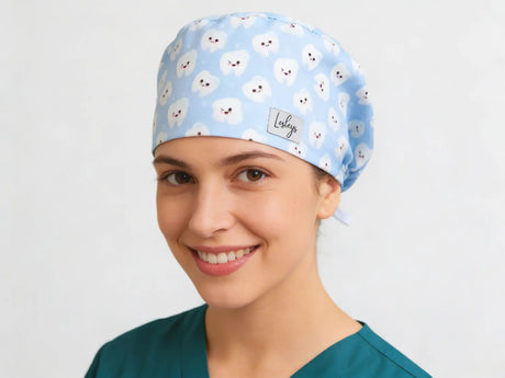 OP Haube Mini Zähne - Komfort