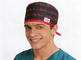 OP Haube Rotes EKG - Slim