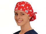 OP Haube Rentiere - Ponytail