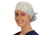 OP Haube Tiermedizin - Ponytail