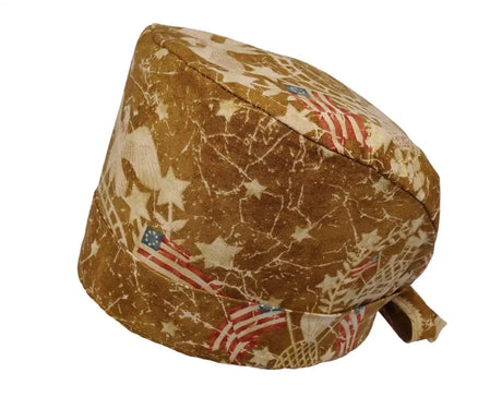 Lesleys OP-Haube für lange Haare Liberty - Stoff OP-Haube aus 100% Baumwolle
