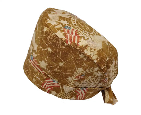 Lesleys OP-Haube für lange Haare Liberty - Stoff OP-Haube aus 100% Baumwolle