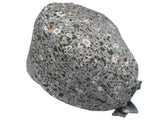 Lesleys OP-Haube für lange Haare Sprinkles - Stoff OP-Haube aus 100% Baumwolle