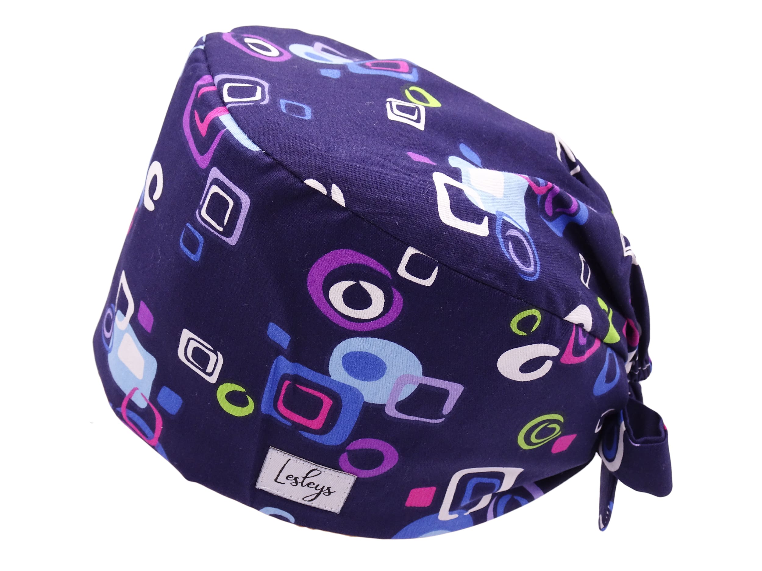 Bandana Stoff OP-Haube Retrochic für kurze Haare aus Baumwolle - Lesleys
