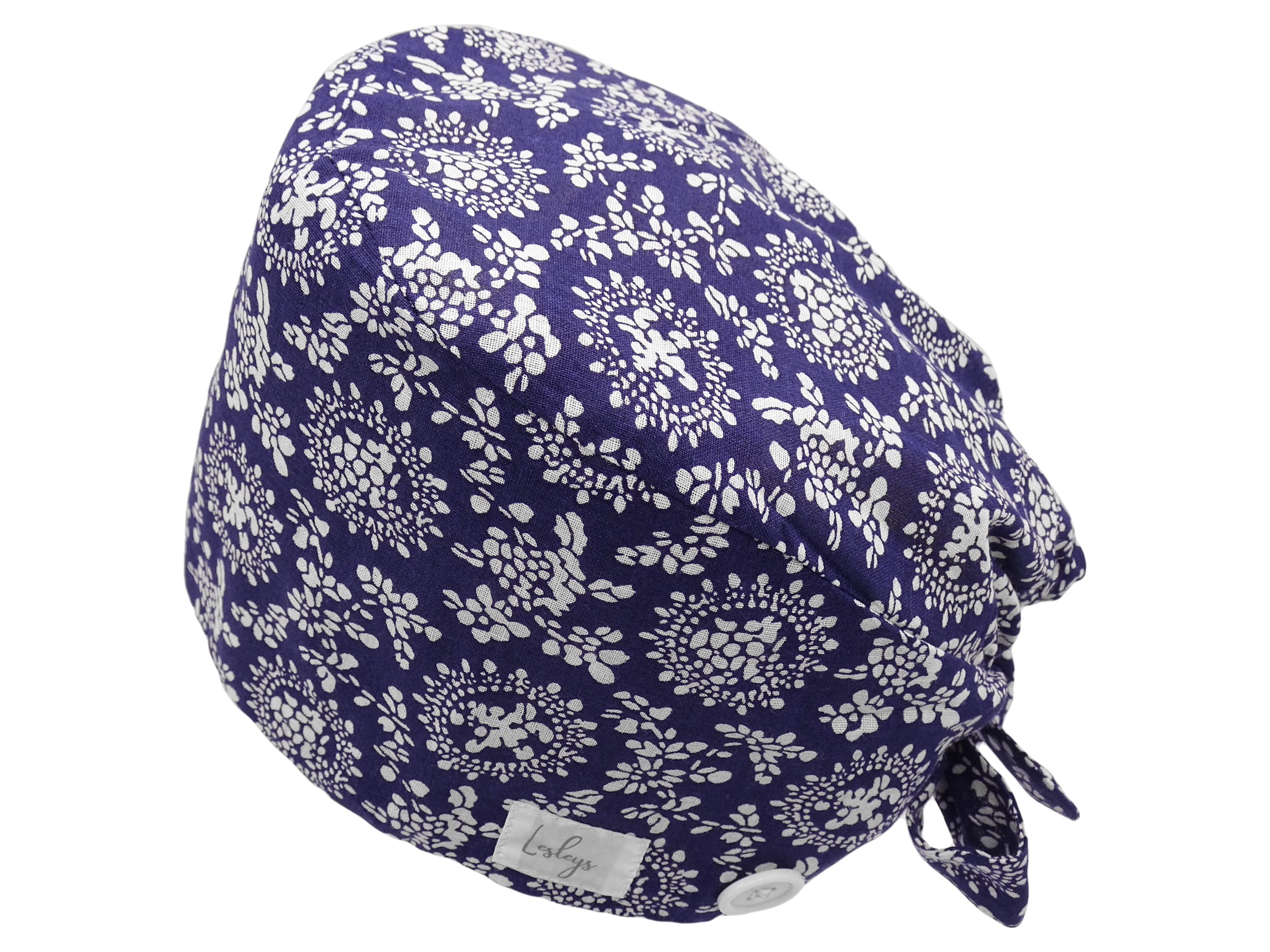 Bandana Stoff OP-Haube Ornamente für kurze Haare aus Baumwolle - Lesleys