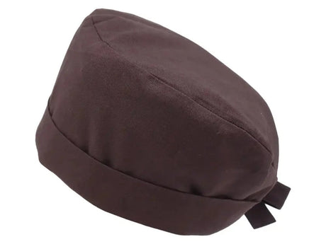 Lesleys OP-Haube für lange Haare Pietersitbraun - Stoff OP-Haube aus 100% Baumwolle