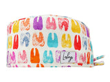 Stoff OP Haube aus Baumwolle Dentist Art. Bunte OP Muetze fuer Damen und Herren