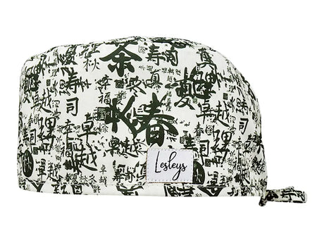 Stoff OP Haube aus Baumwolle Japanisch. Bunte OP Mütze für Damen und Herren