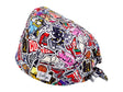 Stoff OP Haube aus Baumwolle College. Bunte OP Muetze fuer Damen und Herren