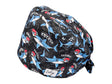 Stoff OP Haube aus Baumwolle need mroe energy. Bunte OP Muetze fuer Damen und Herren