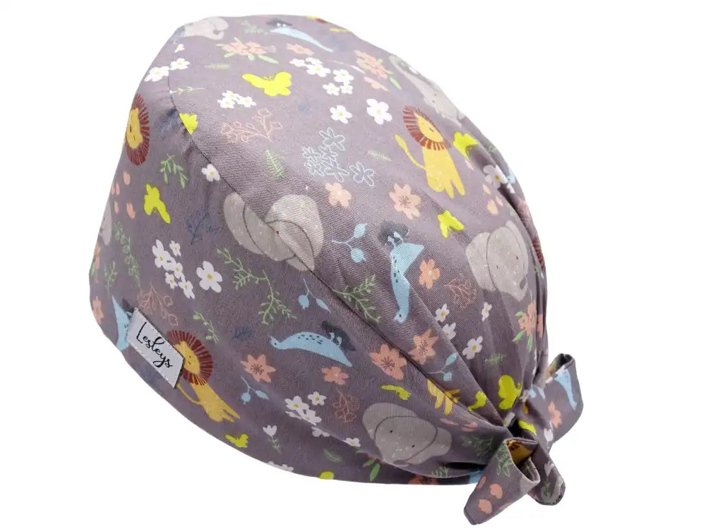 Bandana Stoff OP-Haube Große Safari für kurze Haare aus Baumwolle - Lesleys