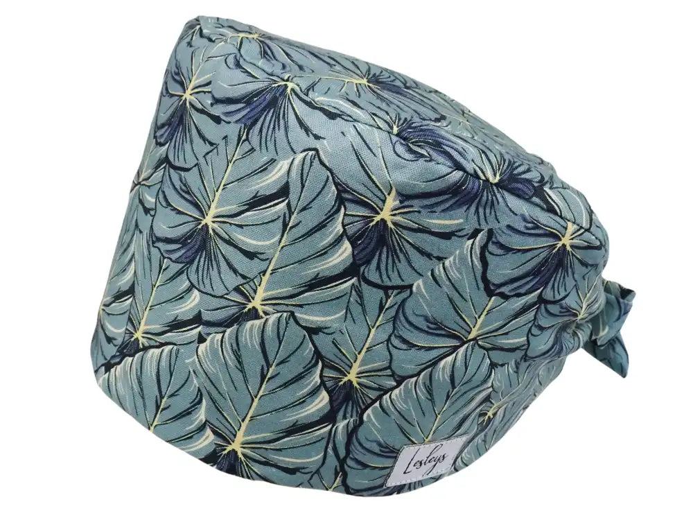 Bandana Stoff OP-Haube Palmenwald für kurze Haare aus Baumwolle - Lesleys