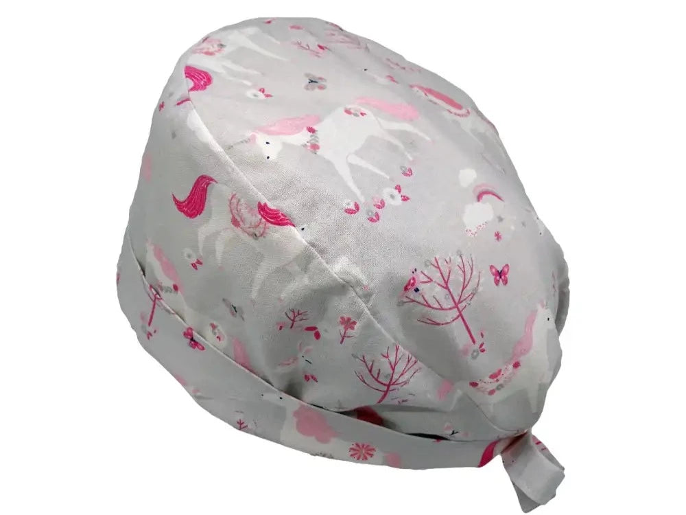 Lesleys OP-Haube für lange Haare Pegasus - Stoff OP-Haube aus 100% Baumwolle