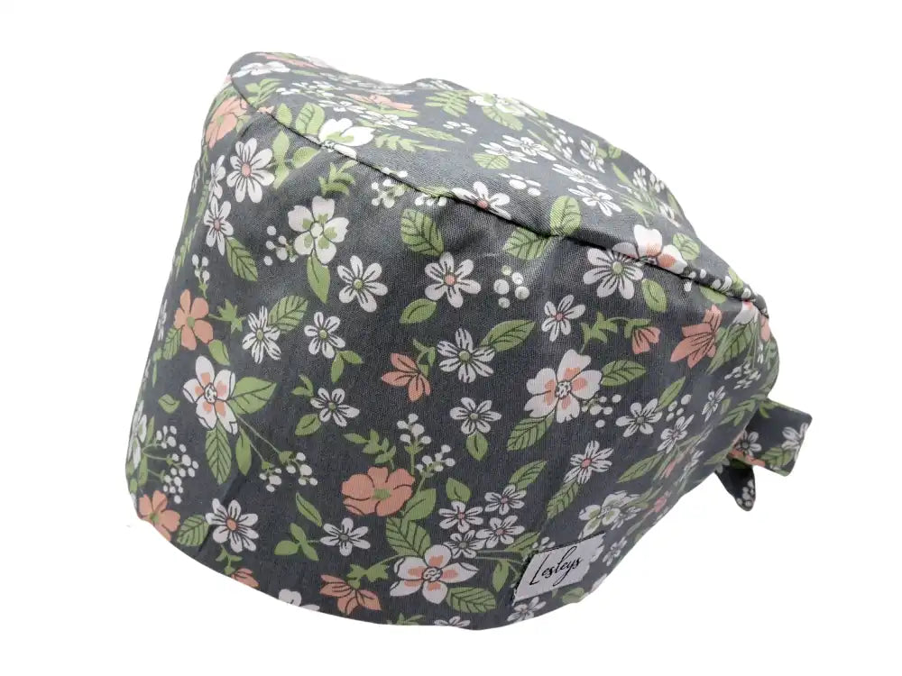 Bandana Stoff OP-Haube Nelke für kurze Haare aus Baumwolle - Lesleys