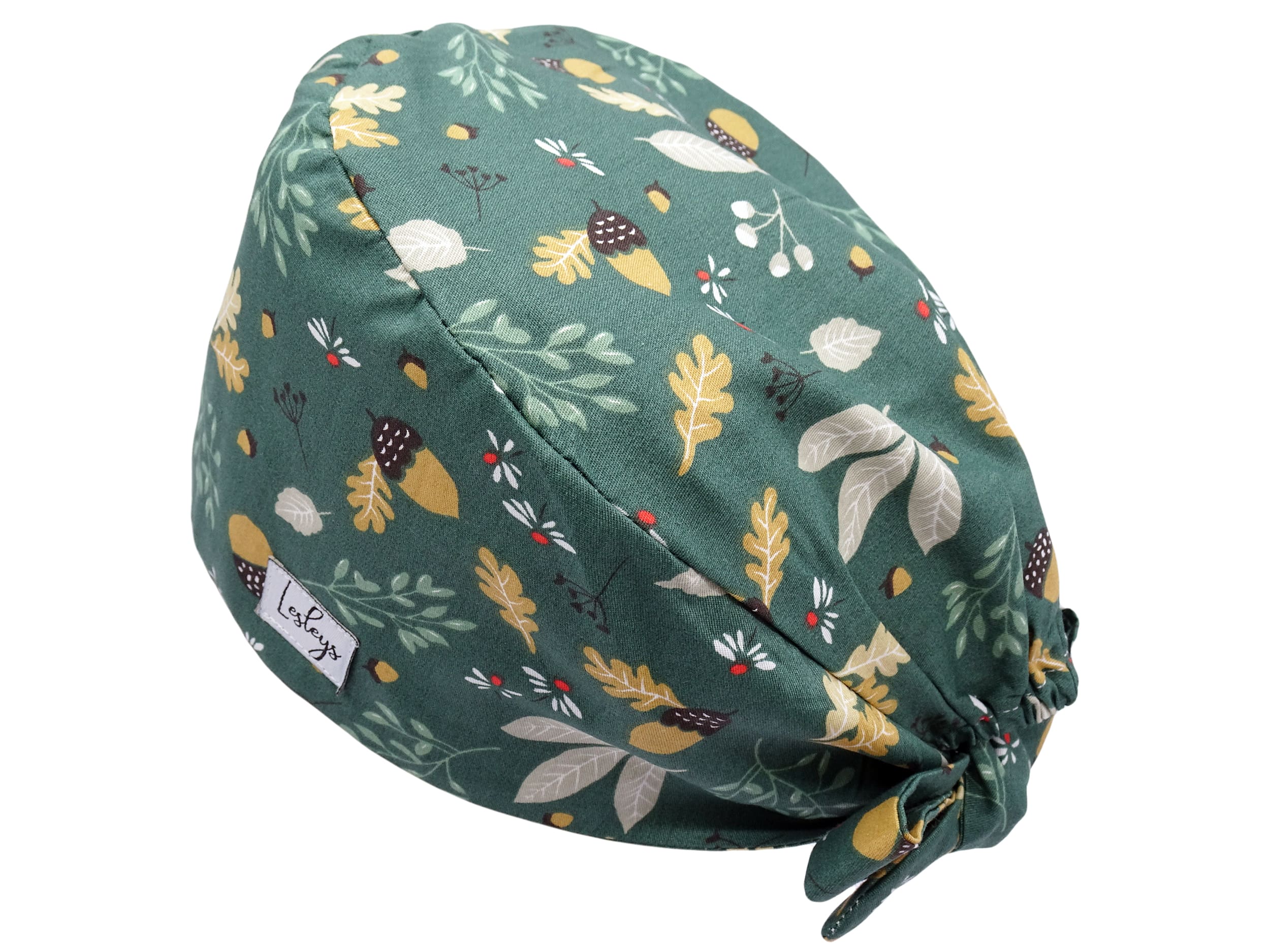 Bandana Stoff OP-Haube Eiche für kurze Haare aus Baumwolle - Lesleys