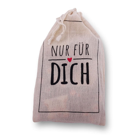 Geschenkverpackung fuer OP-Hauben aus Stoff Beutel gross